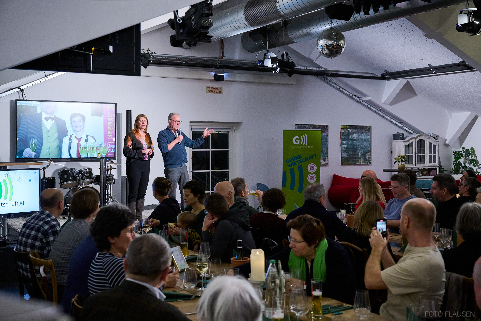 Jahresauftaktfest der Grünen Wirtschaft im Living Room Salzburg