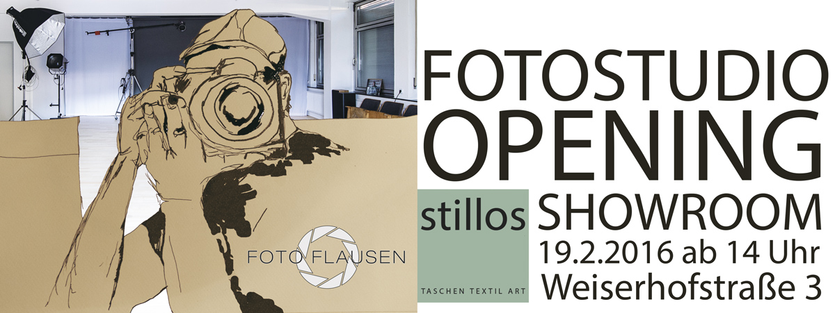 Fotostudio Opening in der Weiserhofstrasse in Salzburg Schallmoos
