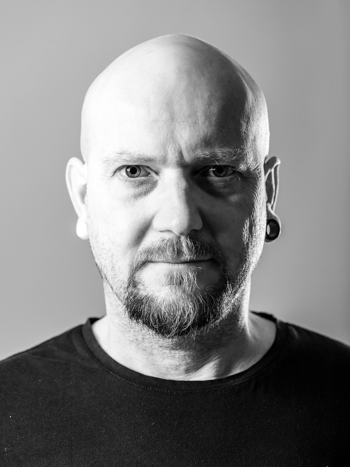 Helmut Heli Krenn aus Bergheim bei Salzburg für das Tattoo Projekt im Studio.