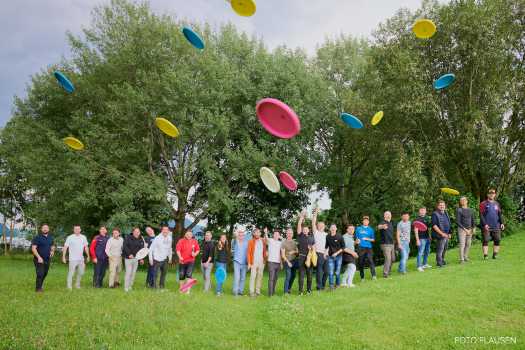 Sommerfest und Discogolf der Firma Allgemeine Bau Chemie Salzburg