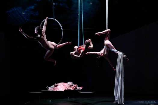 die kleine Meerjungfrau Inklusives Theater Projekt von Ecce im Zirkus Zelt in Salzburg 