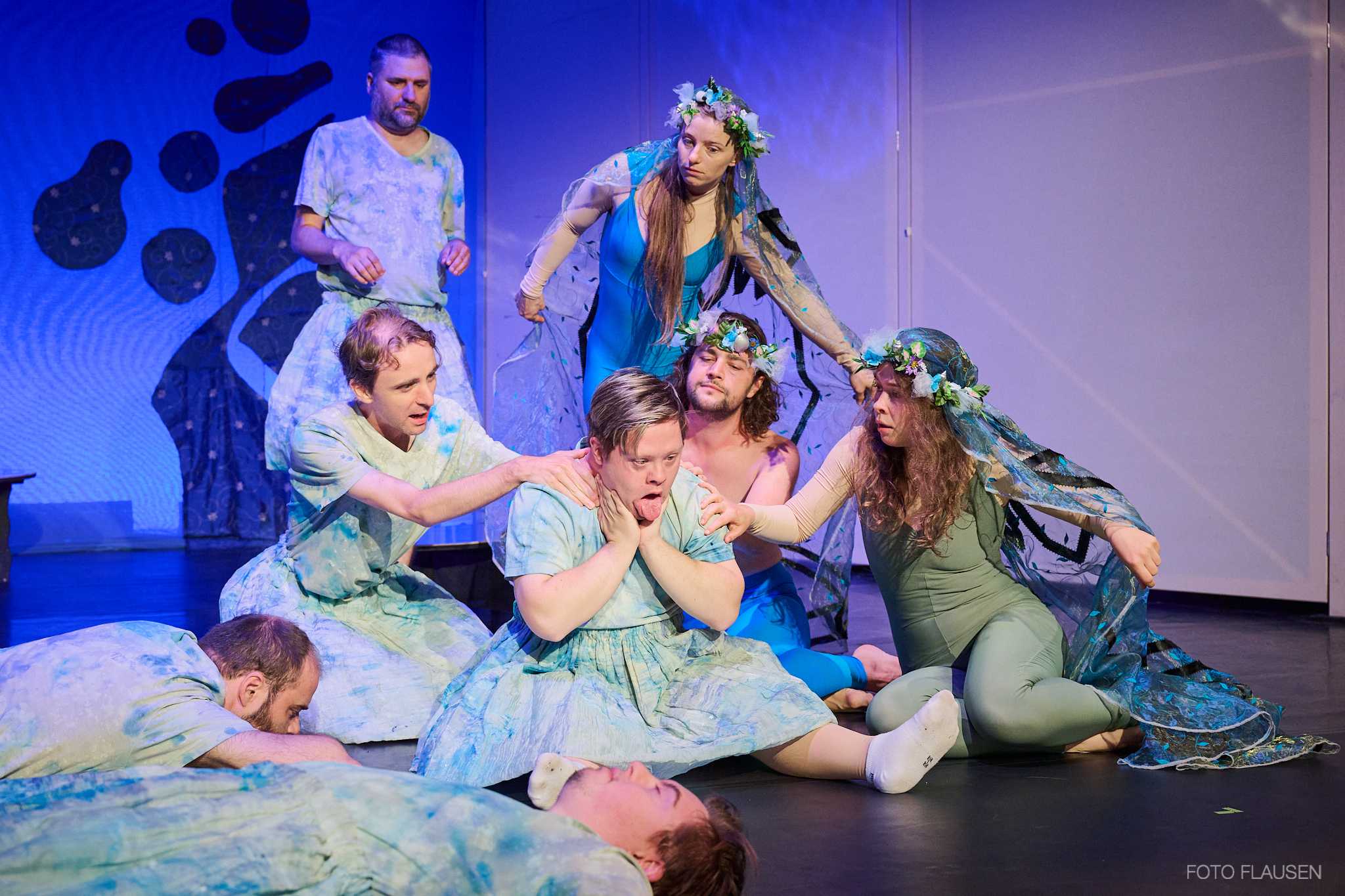 die kleine Meerjungfrau von Hans Christian Andersen vom Theater Ecce inszeniert und in Salzburg aufgeführt